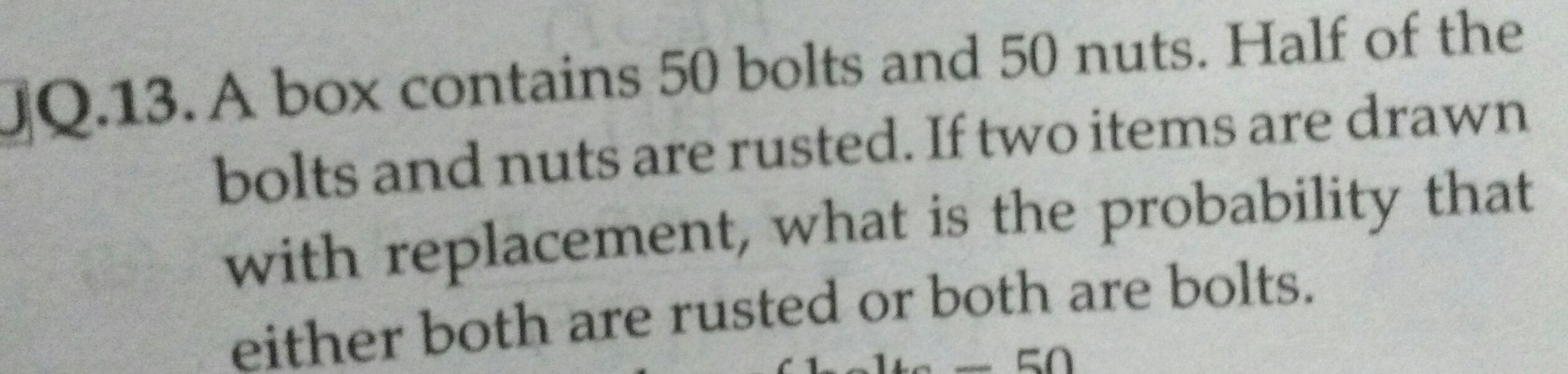 Question image for Please solve this question(probability class 12)